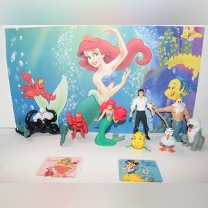 Classic Little Mermaid Movie Deluxe Party Favors Goody Bag Fillers Set of 12